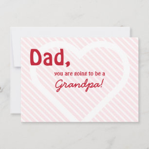 Grandpa Valentine's Ultrasound Pregnancy Reveal Announcement