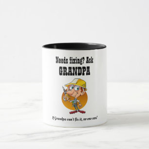 GRANDPA Will FIX IT - Best Greatest Grandfather Mug