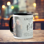 'GRANDPA' you are the Best' Photos, Names & Quote Mug<br><div class="desc">Let Grandpa know how much he is loved with this stylish keepsake photo coffee mug. Designed with 2 of your favourite pictures, which can easily be downloaded from a computer or your phone, the text 'Grandpa you are the Best' in elegant calligraphy script, name/s and a sweet quote that can...</div>