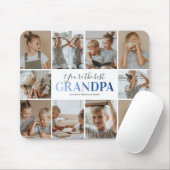 Grandpa Your The Best Photo Mouse Pad (With Mouse)