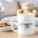 Grandparent Club Est. Any Year Funny Lifestyle Coffee Mug<br><div class="desc">A fun, heartfelt gift for the world’s best grandparents! Celebrate the joy of grandparenting with our "Truly Blessed Grandparents Club" mug - personalized with the year established. Designed for those who know that spending time with their grandkids is far more than just "babysitting"— it's a way of life. This mug...</div>