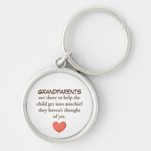 Grandparent Hearty Mischief keychains