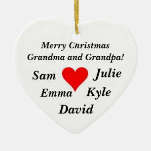 Grandparent Ornament