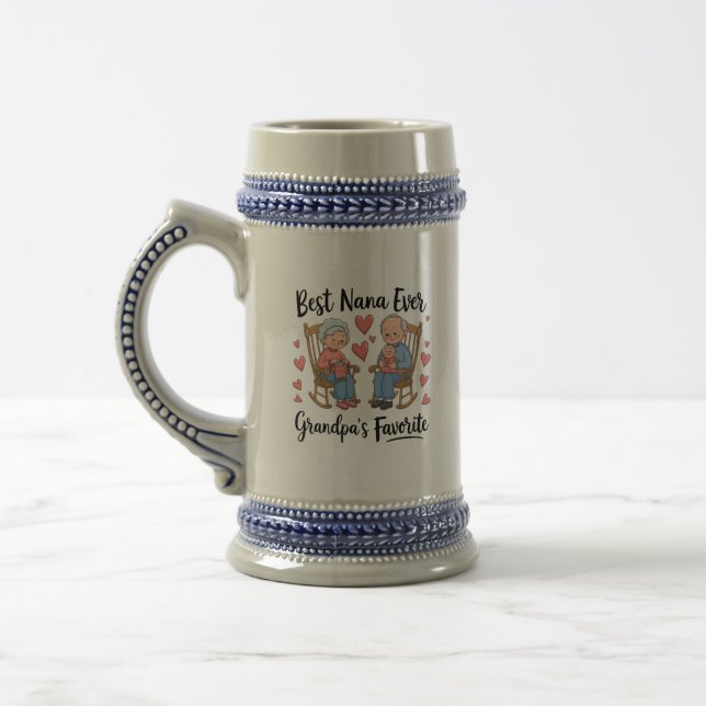 Grandparents Day Beer Stein (Left)