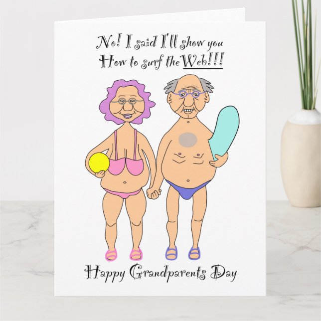Grandparents' Day card 8.5 x 11ins (Front)