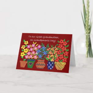 Grandparents Day Card for Great-grandmother