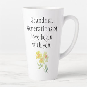 Grandparents Day Latte Mug