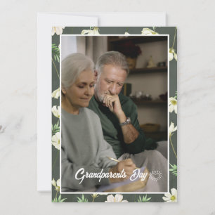 Grandparents day photo Holiday Card