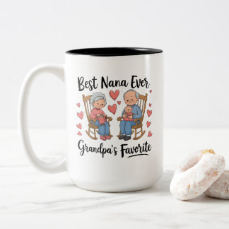 Grandparents Day Two-Tone Coffee Mug