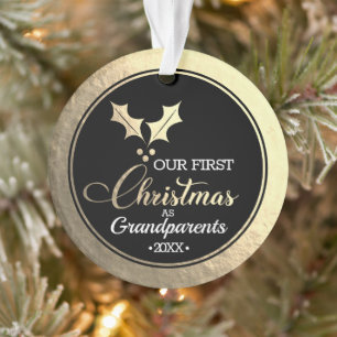 Grandparents First Christmas Ornament