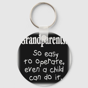 Grandparents Keychain