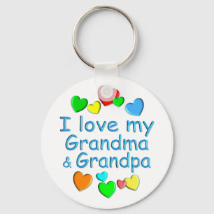 Grandparents Keychain