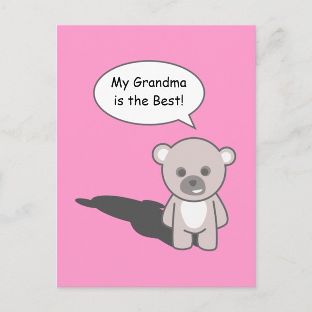 Grandparents  postcard (Front)