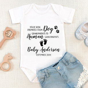 Grandparents Pregnancy Announcement Baby Bodysuit