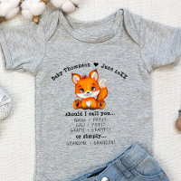Grandparents Pregnancy Reveal Custom Announcement