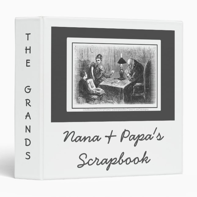 Grandparents  Scrapbook Binder (Front/Spine)