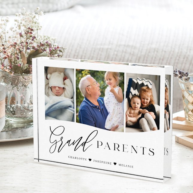  Grandparents Script Grandchildren Photo Keepsake (Creator Uploaded)