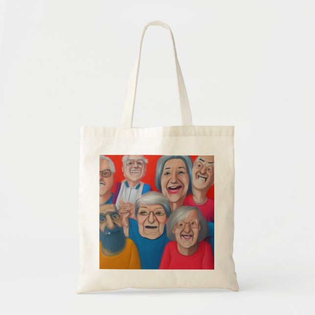 Grandparents Tote Bag (Front)