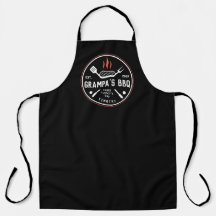 Grandpa's BBQ Personalized Father's Day Apron