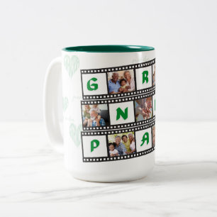 Grandpa's Coffee Mug Personalized with 7 Photos!