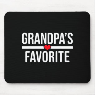 Grandpa's Favorite  Mouse Pad