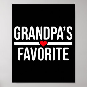 Grandpa's Favorite  Poster