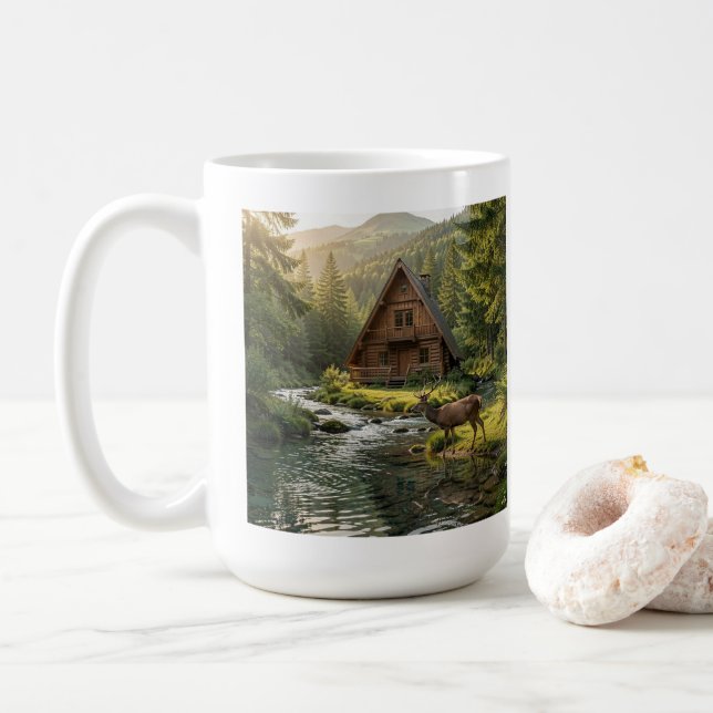 Grandpa's Favourite Mug | Personalized Nature (With Donut)