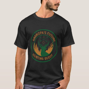 Grandpa's Future Hunting Buddy Grandson Hunting Bu T-Shirt