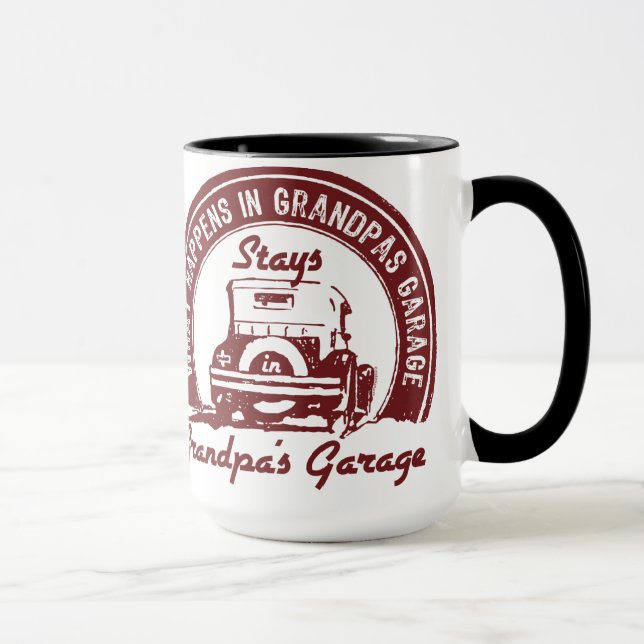 Grandpa's Garage Mug (Right)