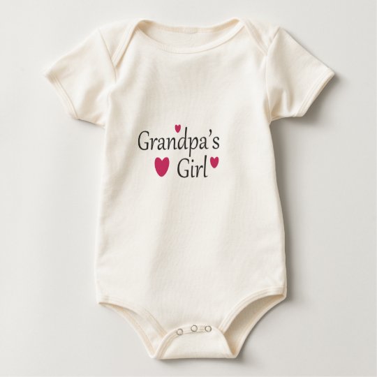 Grandpas Girl Baby T Shirt