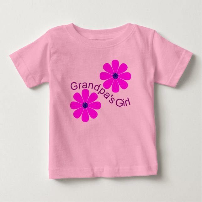 Grandpa's Girl shirt - Customized (Front)