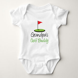 Grandpa's Golf Buddy Baby Bodysuit