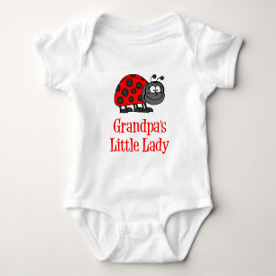 Grandpa's Little Lady Baby Bodysuit