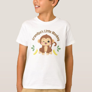 Grandpa's Little Monkey T-Shirt