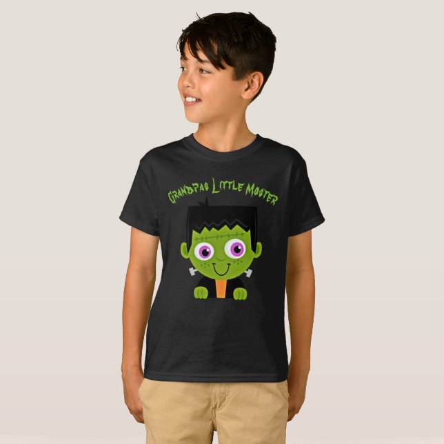 Grandpas Little Monster T-Shirt (Front Full)