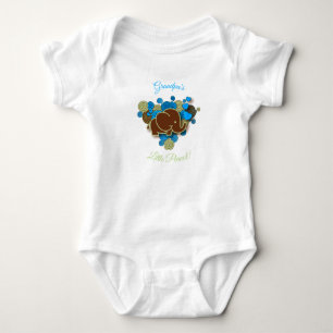 Grandpa's Little Peanut Baby Bodysuit