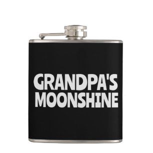 GRANDPA'S MOONSHINE FLASK