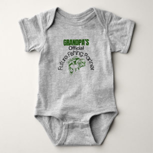 Grandpa's Official One-Piece Jumpsuit Baby Bodysuit