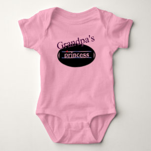 Grandpa's Princess Baby Outfit Bodysuit