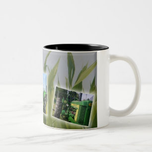 Grandpa's Tractor Two-Tone Coffee Mug