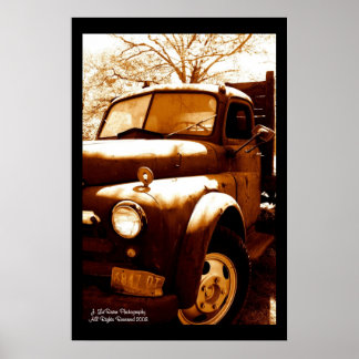 Grandpa's Truck Poster