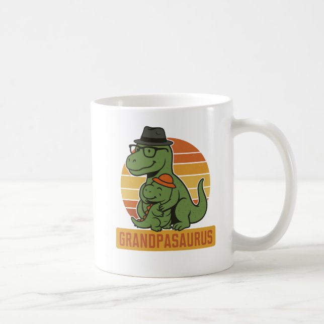 Grandpasaurus Coffee Mug (Right)