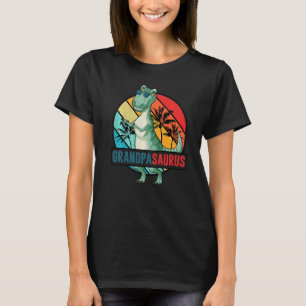 Grandpasaurus Dinosaur Grandpa Saurus Family Match T-Shirt