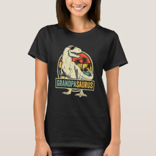 Grandpasaurus Rex Dinosaur Grandpa Saurus Family M T-Shirt