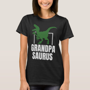 Grandpasaurus Rex Dinosaur Grandpa Saurus T-Shirt