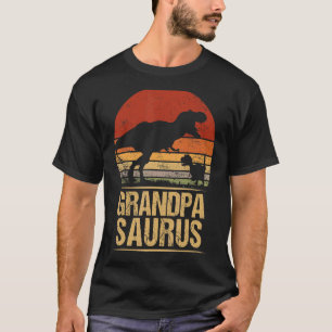 Grandpasaurus Rex Family Dinosaur Rex Dino Fathers T-Shirt