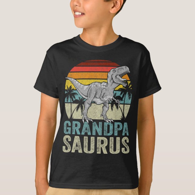 Grandpasaurus T Rex Dinosaur | T-Shirt (Front)