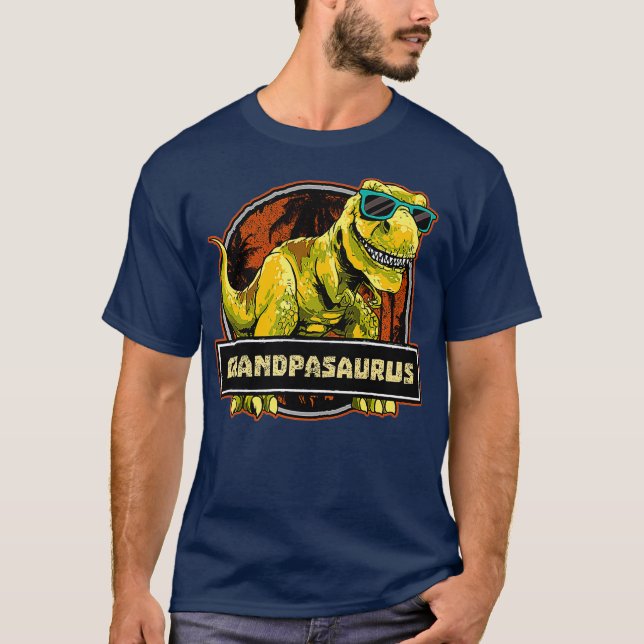 Grandpasaurus T shirt T re Grandpa Saurus (Front)