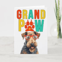 GrandPAW Airedale GrandDOG Grandparents Day