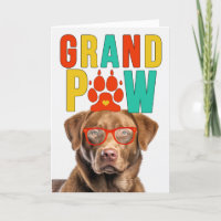 GrandPAW Chesapeake Bay Dog Funny Grandparents Day